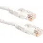 DSIT CAT6a tinklo kabelis 100% varis U/UTP 0,50 m baltas (DC-U6A2-005)