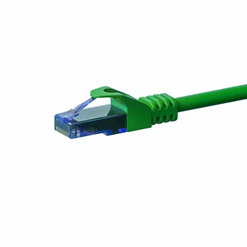 DSIT CAT6a U/UTP 100% vario jungiamasis laidas 0,5 m žalias