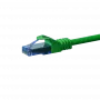 DSIT CAT6a U/UTP 100% vario jungiamasis laidas 0,5 m žalias