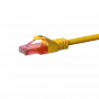DSIT CAT6 tinklo kabelis U/UTP 0,15 m geltonas, 100% varis (DC-67-001)