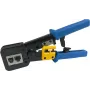 DSIT Pass-Through RJ45 užspaudimo įrankis su kabelių pjaustytuvu ir nuėmikliu (DC-TOOL-RJ45-PT)