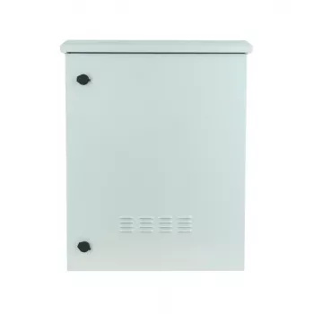 DSIT 19 inch lauko sieninis serverių spintos korpusas IP55 9U 600x450x500mm šviesiai pilkas