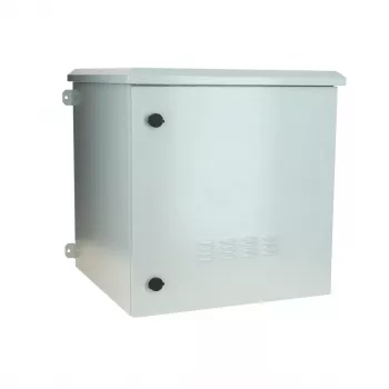 DSIT DS6612-OUT 19 inch lauko sieninis spintos korpusas IP55 9U 600x450x500mm pilkas