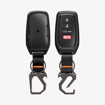 SPIGEN TK100 Toyota rakto pultelio dėklas juodas
