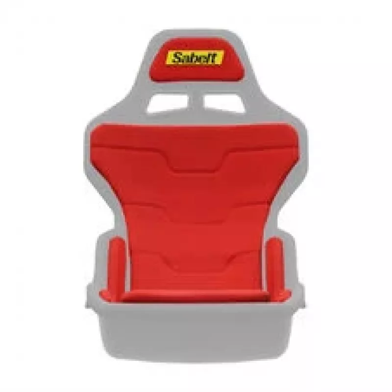 Sabelt SRP-1 atsarginės pagalvėlės komplektas, 20 mm putplastis, Racing Red, skirtas P-Series sėdynėms