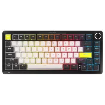 CORSAIR MAKR PRO 75 žaidimų klaviatūra su Holo efekto jungikliais, aliuminio korpusas, 8000 Hz apklausos dažnis, Carbon (CH-91CE21G-NA)