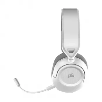 Corsair HS35 V3 Wireless belaidžiai žaidimų ausinės, skirtos PlayStation - balta