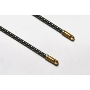 DSIT Wymefa SV-TV-10 10 m stiklo pluošto kabelių įtempimo strypas su vidine viela, Ø 5,2 mm, geltonas