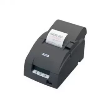 Epson TM-U220A dviejų spalvų taškinis kvitų spausdintuvas, nuoseklioji sąsaja, automatinis pjaustytuvas, tamsiai pilka