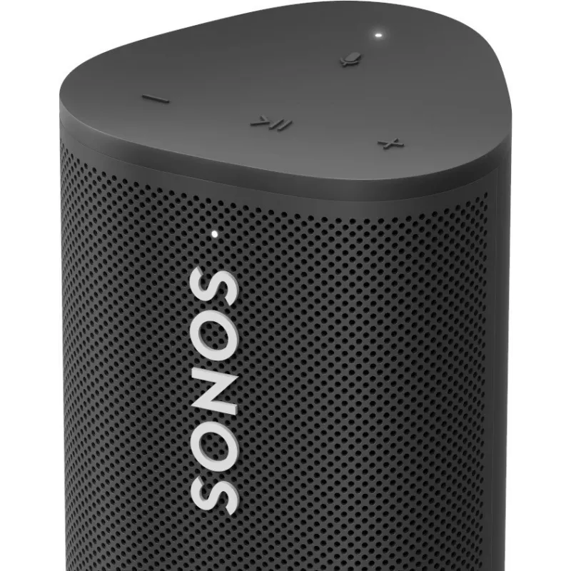 Sonos Roam nešiojamas išmanusis garsiakalbis juodos spalvos