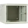 DSIT 9U reversibilus sieninis serverių kabinetas su stiklo durimis, baltas, 600x600x501 mm (DS6609W-DOUBLE)