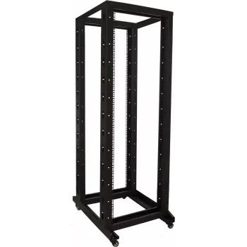 DSIT 42U 19 inch laisvai pastatoma stelažo spinta su ratukais 600x800x2055 mm juoda (DS-RR6837)