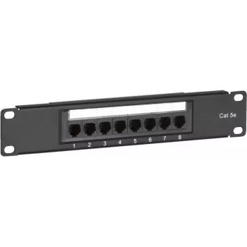 DSIT DS-10Patch5-8UTP 10 colių 8 prievadų UTP CAT 5e skydinė jungtis