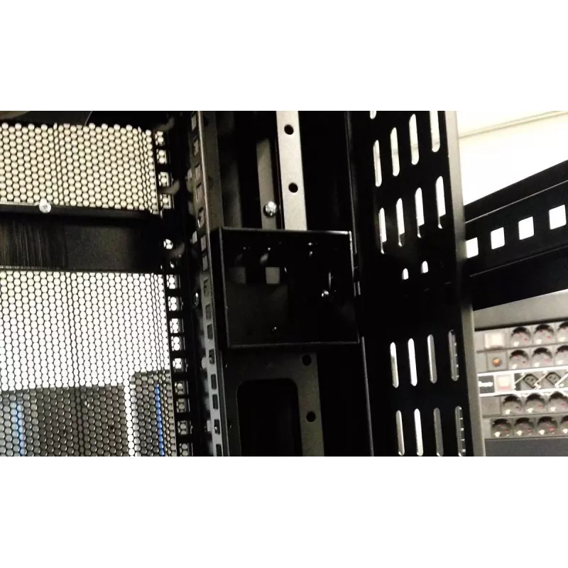 DS-IT vertikalus kabelių valdymo skydas 37U juodas (DS-CABLETRAY-37U)