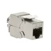 DSIT CAT6a STP Keystone Jack Toolless RJ45 modulis