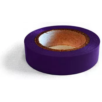 DSIT DC-Tape-Purple lipni PVC elektros izoliacinė juosta, 10 m x 19 mm, violetinė