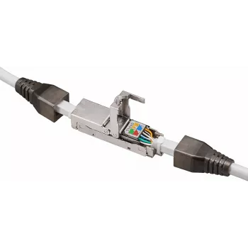 DSIT STP CAT6a Toolless RJ45 Connector - ekranuotas, 10G, plonas