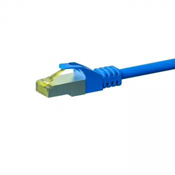 DSIT Cat.7 S/FTP tinklo kabelis, RJ45 kištukas į RJ45 kištuką, mėlynas, 7,5 m
