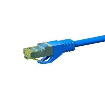 DSIT Cat.7 S/FTP tinklo kabelis, RJ45 kištukas į RJ45 kištuką, mėlynas, 7,5 m