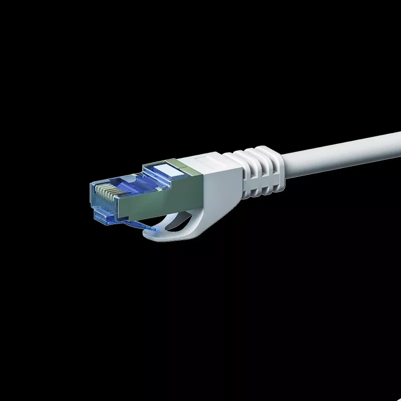DSIT CAT 6a tinklo laidas LSOH - S/FTP - 1,5 m - baltas (DC-6A2-015)