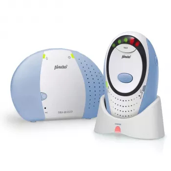 Alecto DBX-85 ECO DECT kūdikių stebėjimo monitorius su Full ECO Mode, be kameros, mėlynas