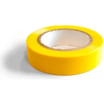 DSIT DC-Tape-Yellow lipni PVC izoliacinė juosta 10 m x 19 mm geltona