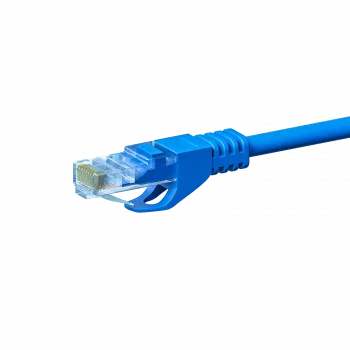 DSIT CAT 5e U/UTP tinklo jungiamasis laidas, 2 m, mėlynas, CCA, RJ45