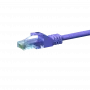 DSIT CAT 5e U/UTP tinklo jungiamasis laidas, 10 m, violetinis, CCA, RJ45, Gigabit Ethernet