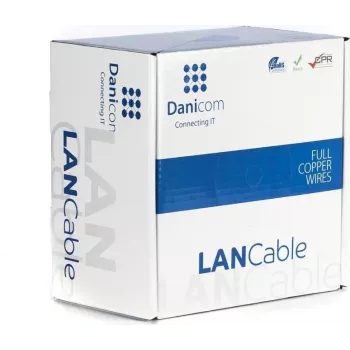 DSIT DANICOM CAT6 FTP 100 m PVC kabelis (Fca) - DC-FTP6-100-FCA