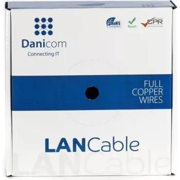 DSIT DANICOM CAT6 FTP 50m PVC Fca tinklo kabelis