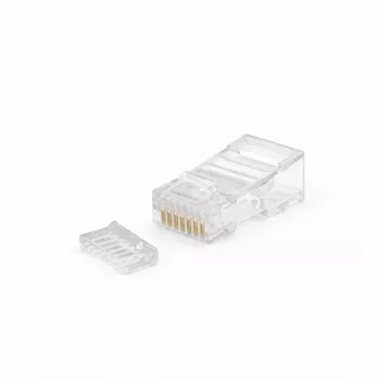 DSIT UTP RJ45 CAT6 tinklo kištukas lanksčioms vieloms - 10 vnt.