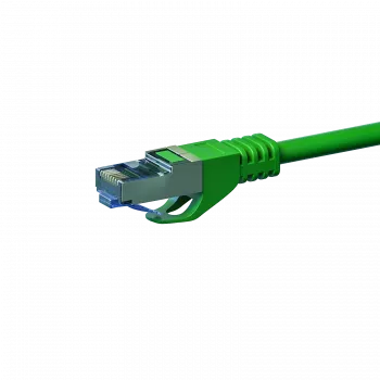 DSIT Cat 6a S/FTP LSOH tinklo kabelis 10 m žalias