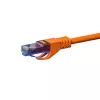 DSIT CAT6a U/UTP 100% Vario Ethernet Patch Laidas, 0,5 m, oranžinė, 10Gbps, 500MHz, RJ45 (DC-U6A6-005)