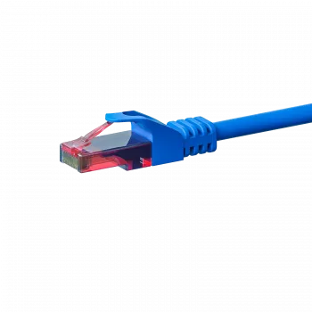 DSIT CAT6 tinklo kabelis 100% varis - U/UTP - 15 metrų - mėlynas (DC-64-150)