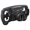 Fanatec ClubSport Formula V3 vairas, 290 mm, 2,7 inch OLED ekranas, RGB RevLED, magnetiniai perjungikliai, anglies pluoštas, Alcantara, juodas