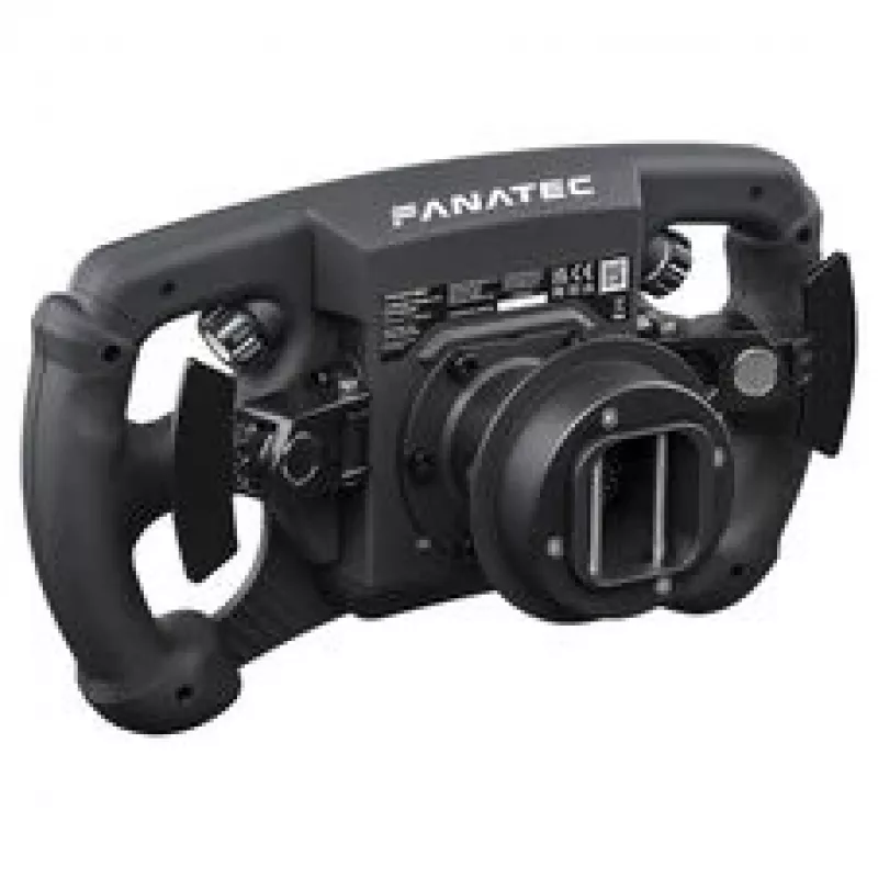 Fanatec ClubSport Formula V3 vairas, 290 mm, 2,7 inch OLED ekranas, RGB RevLED, magnetiniai perjungikliai, anglies pluoštas, Alcantara, juodas