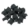 DSIT RJ45 prievadų dangteliai, 10 vnt., juodi