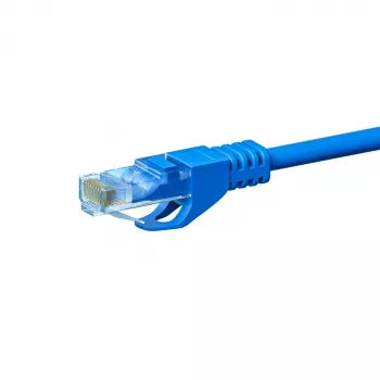 DSIT CAT5e U/UTP tinklo jungiamasis laidas, 20 m, mėlynas, 100% varis (DC-54-200)