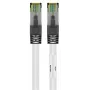 DSIT RJ45 tinklo kabelis S/FTP PiMF CAT 8 baltas 0,50 m