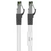 DSIT RJ45 tinklo kabelis S/FTP PiMF CAT 8 baltas 0,50 m