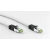 DSIT RJ45 tinklo kabelis S/FTP PiMF CAT 8 baltas 0,50 m