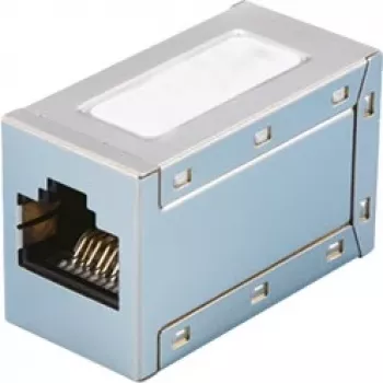 DSIT DANICOM CAT6A RJ45 ekranuotas jungiklis (movelė) – Inline tinklo adapteris (DS-CP6A-SHI)