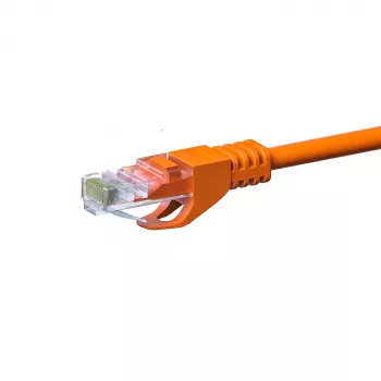 DSIT CAT 5e U/UTP tinklo kabelis 10 m oranžinis CCA