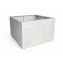DSIT DS-PH6640-OUT postamentas 19 inch lauko serverių spintoms, 600x600x400 mm, cinkuotas plienas, šviesiai pilkas