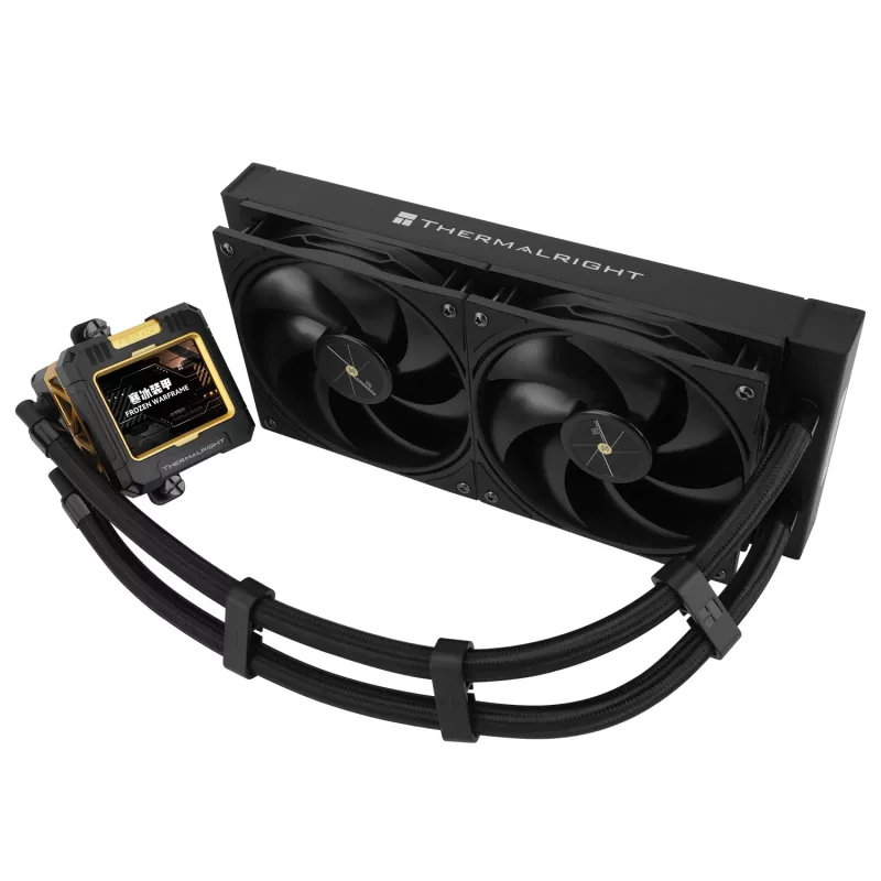 Thermalright Frozen Warframe 240 Black AIO skysčio aušintuvas, 240 mm