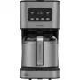 Cecotec Coffee 66 Drop & Thermo Time lašelinio kavos aparatas, 1,2 l termosas, 950 W, nerūdijantis plienas/juoda