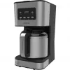 Cecotec Coffee 66 Drop & Thermo Time lašelinio kavos aparatas, 1,2 l termosas, 950 W, nerūdijantis plienas/juoda