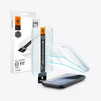Spigen Glas.tR EZ Fit Pro AC 2 vnt. fotoaparato objektyvo apsauga, skirta Google Pixel 11 Pro XL – skaidri