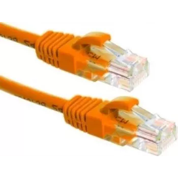 DSIT CAT6a U/UTP 100% vario jungiamasis laidas 15 m oranžinis