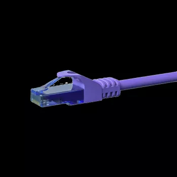 DSIT CAT6a Ethernet Patch Cable 100% Copper - U/UTP - 15 metrų - violetinė (DC-U6A8-150)